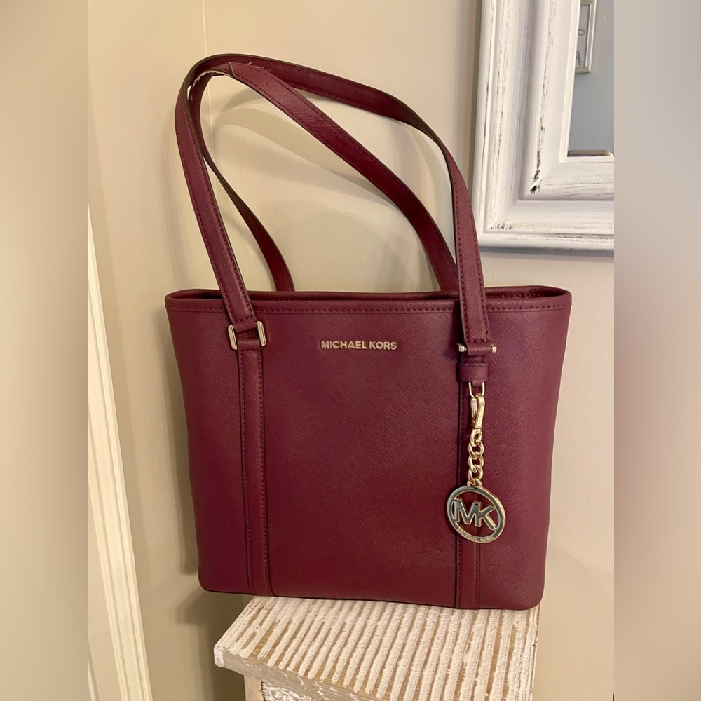 Michael Kors Burgundy Bag